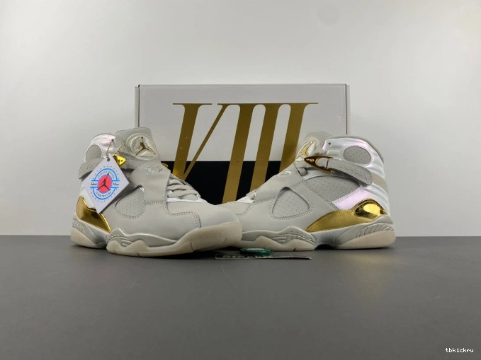 Reps TBkick Champagne 8 Jordan 832821-030 Retro 0724